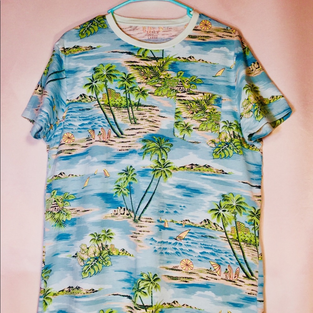J.crew beach trees t-shirt